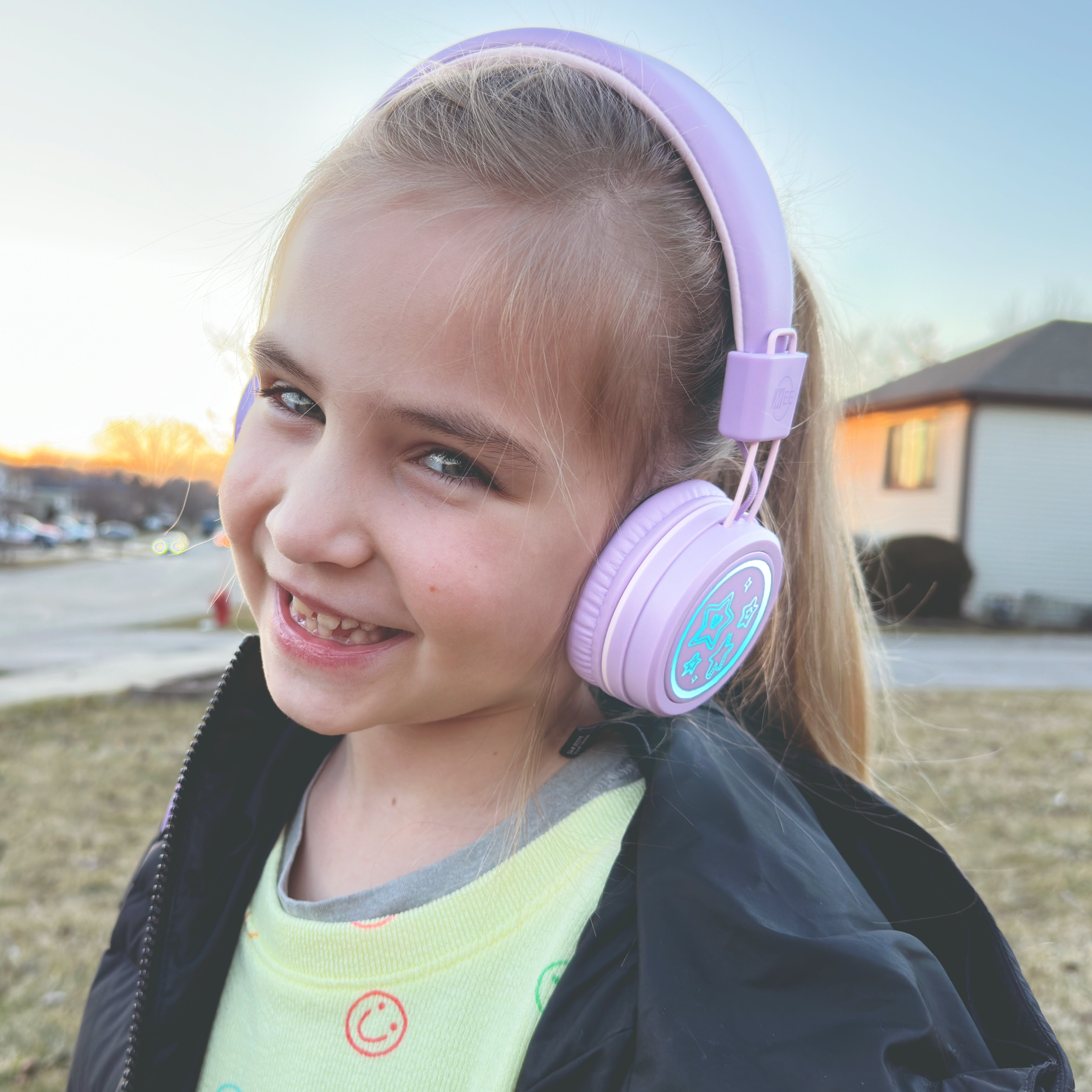 KidJamz USB-C safe listening over-ear headphones for kids