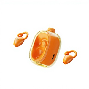 Wireless Clip-On Open Ear Sports Headphones for Running Workout&Clip-on Translation Bluetooth Headset