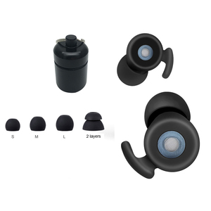 Reusable High Fidelity Silicone In-Ear Noise Cancelling Earplugs