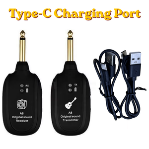 A8 Electrical Guitar Wireless System Transmitter Receiver
