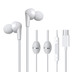 Type C Ear Phone Anti-Radiation Head Phone Wired Sports EMF Protection Earbuds FC26